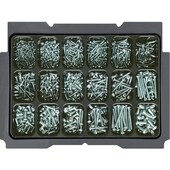 BTI Box 1 + Gewindeschraube DIN 7985* Stahl verzinkt